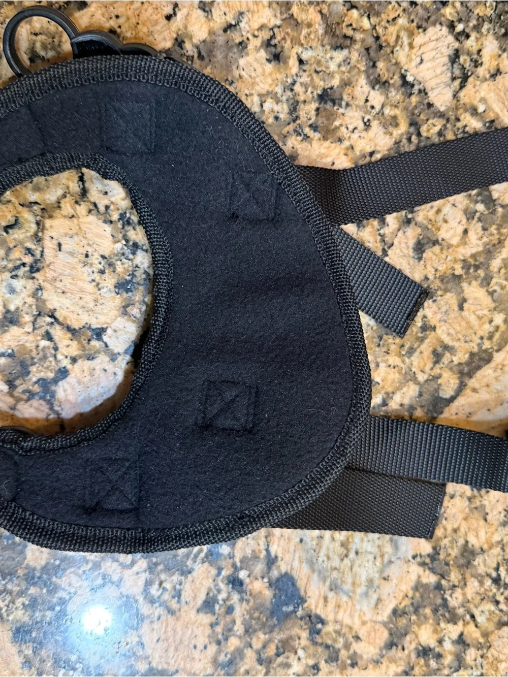 Walkin’ Lift Dog XS Harness adjustable black nylon